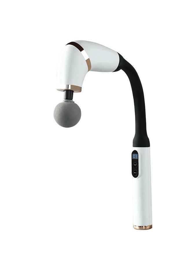 Fascia Gun Long Handle Massage Gun Super High Power Silent Design Muscle Relaxation Rehabilitation Therapy