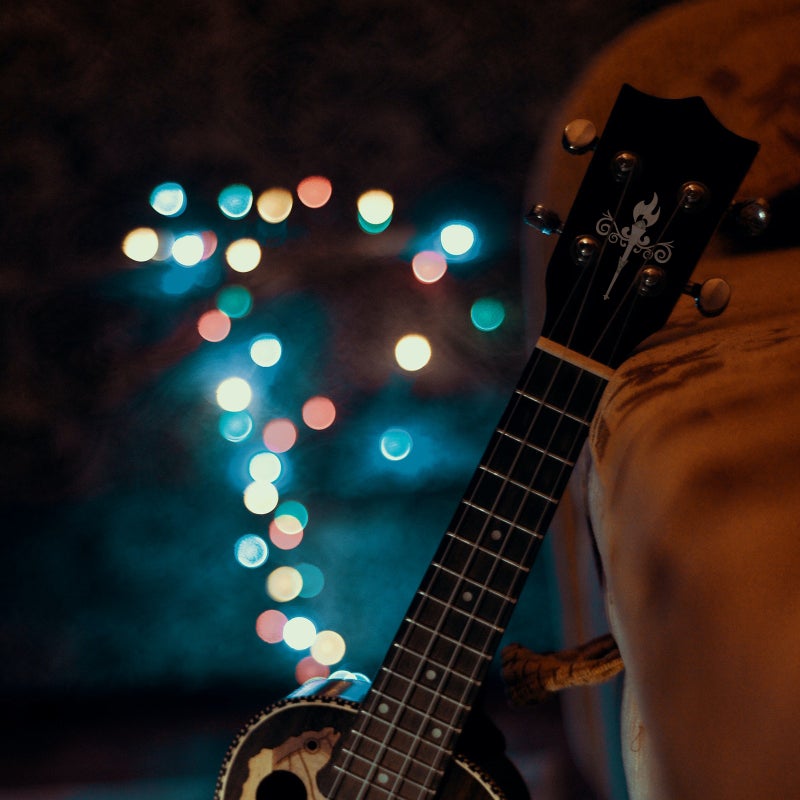 🎸 ملصق تزيين رأس غيتار ملون متعدد الألوان الحجم 4 9 سم طقم واحد للتصميم اليدوي - Image 4