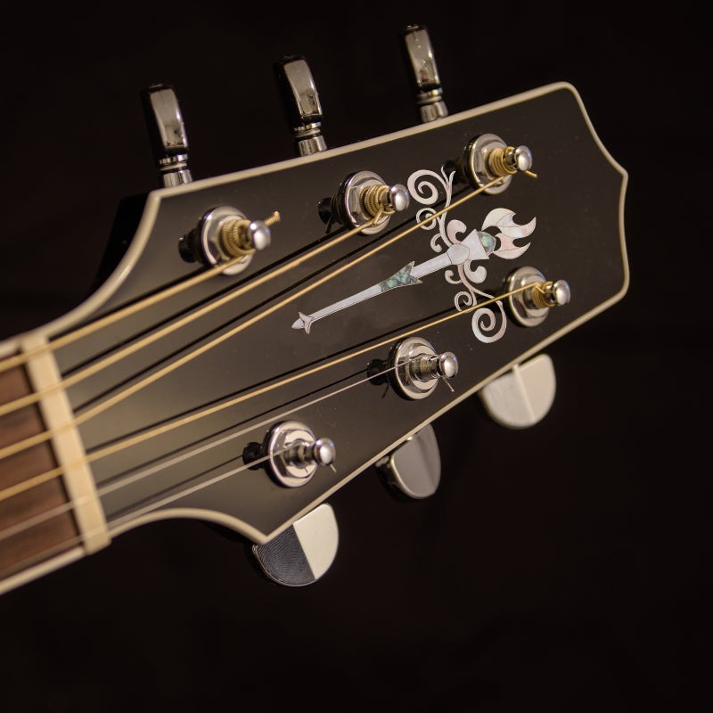 🎸 ملصق تزيين رأس غيتار ملون متعدد الألوان الحجم 4 9 سم طقم واحد للتصميم اليدوي - Image 5