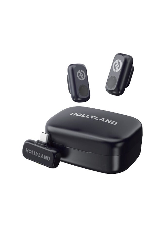 Hollyland LARK A1 Duo 2-Person Wireless Microphone System with USB-C