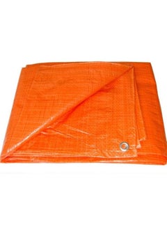 Waterproof tarpuline cover Outdoor Tarp orange Plastic Sheet, Balcony Rainproof Shed