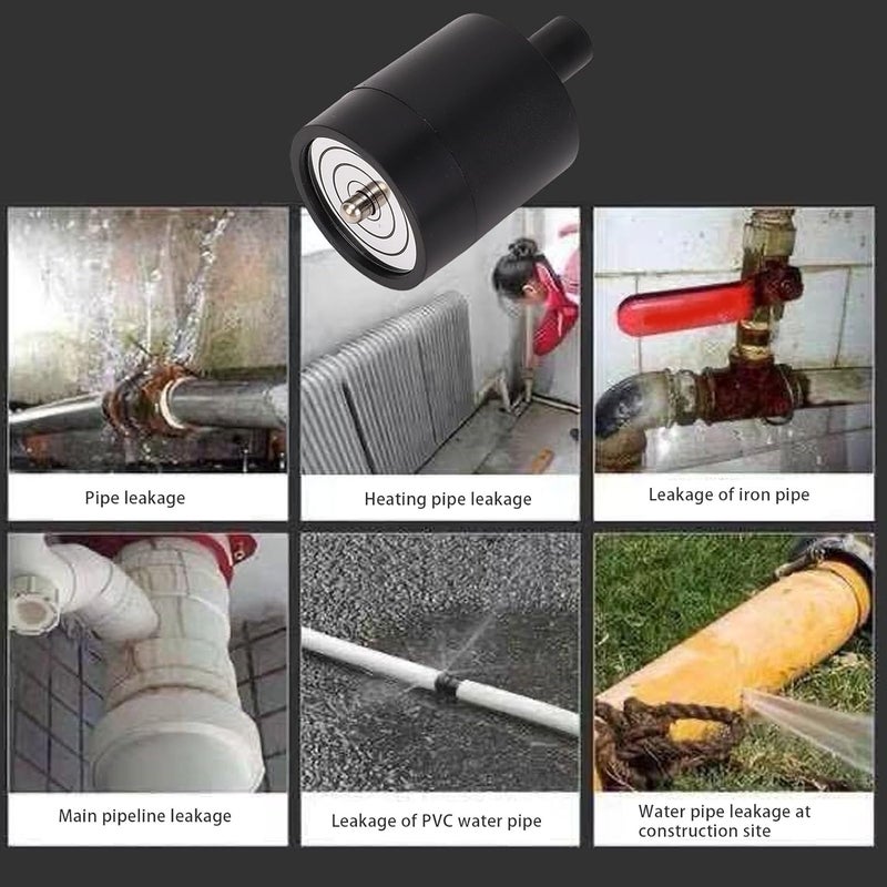 Voice Listen Detector, Amplifier High Strength Through Wall Microphone Small Pipe Water Oil Leakage Detector Clear Sound - Image 5