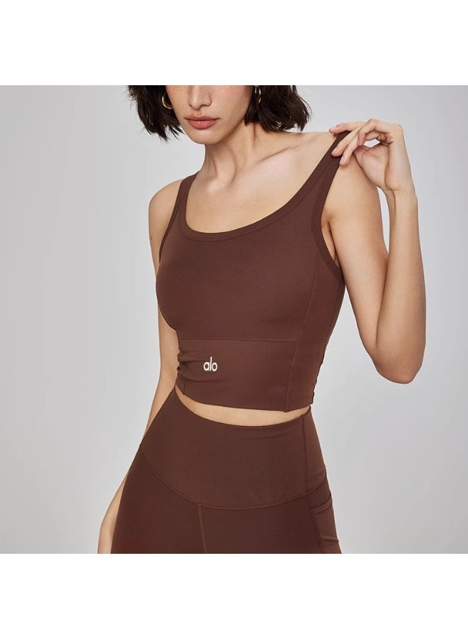 alo Alo Yoga Sports Bra - Minimalist Stylish Versatile Design