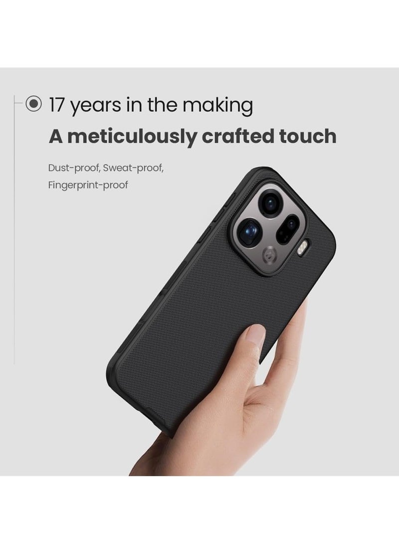 general Magnetic Protective Case for OPPO Find X9 Pro, [Supports Wireless Charging] Matte Shield Pro Ultra-Thin Edition Matte Hard PC Back Cover with Soft TPU Edges for Shock Protection - Image 5