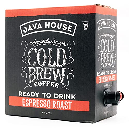 Java House dark roast Liquid Cold Brew Coffee On Tap Espresso 128 Fl Oz - Image 5