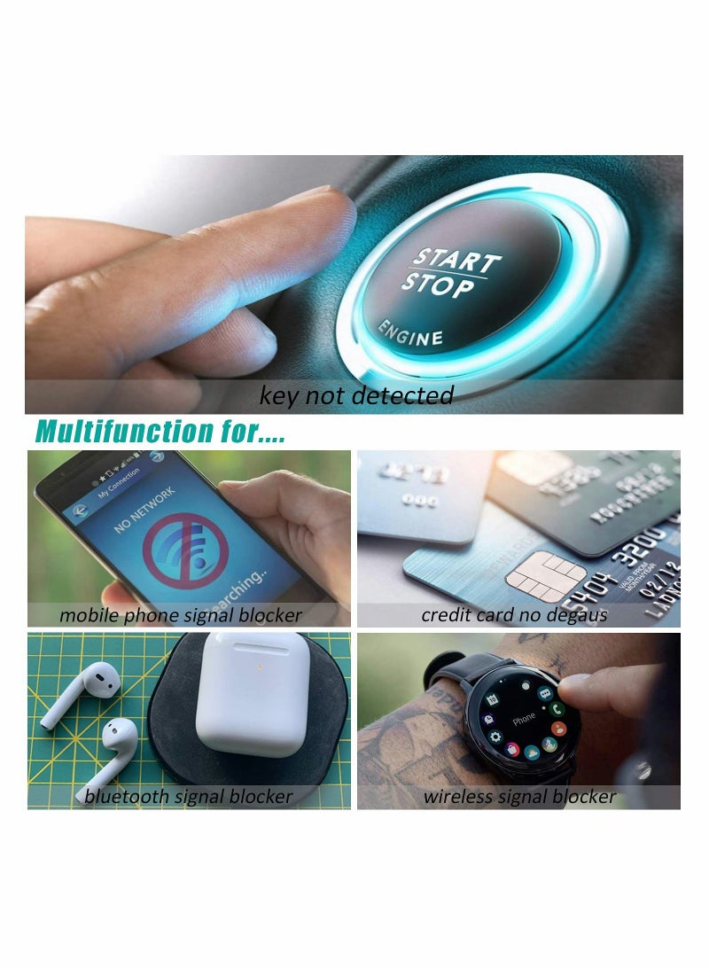 Car Key Signal Shielding Box, Keyless Fob Protection Case for Vehicle Security - Image 2