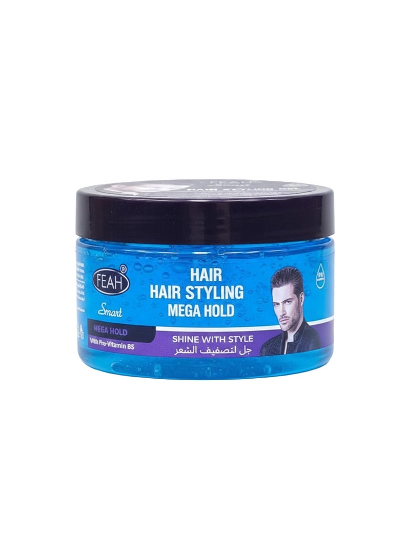 جل تصفيف الشعر الذكي من فيا (FEAH) ذو التثبيت القوي للغاية 250 مل - جل تصفيف شعر قوي يدوم طويلاً