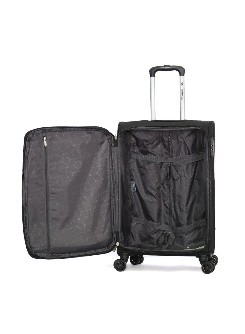 Sonada 3 Piece Luggage Set L 28-M 24-S 20 Black - Image 3