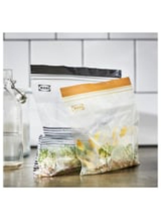 أيكيا عبوة أكياس ISTAD لتخزين وتجميد الطعام بشريط إغلاق مزدوج (50 كيس) من ايكيا (IKEA) - Image 3
