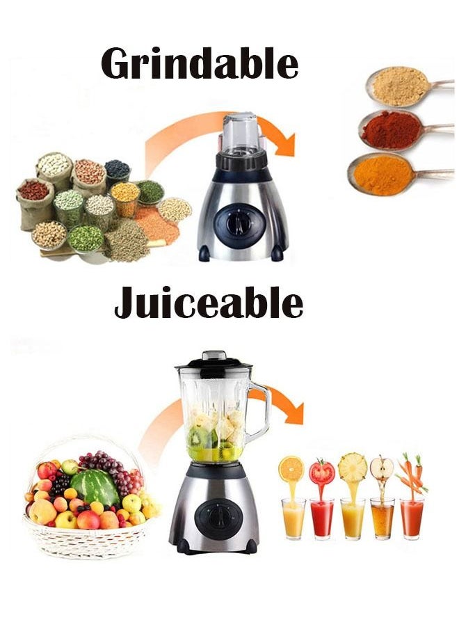 Blender with Grinder Mill and Chopper,Juicing and Grinding Bean