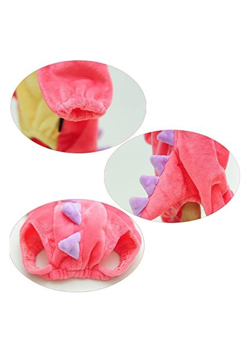 SYOSI Dog Cat Dinosaur Costumes Pet Costume Pet Cosplay Dress Funny Dinosaur Costume Pet Dinosaur Hoodie for Small Dogs  - Image 4