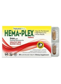 Hema-Plex, 30 Slow-Release Tablets