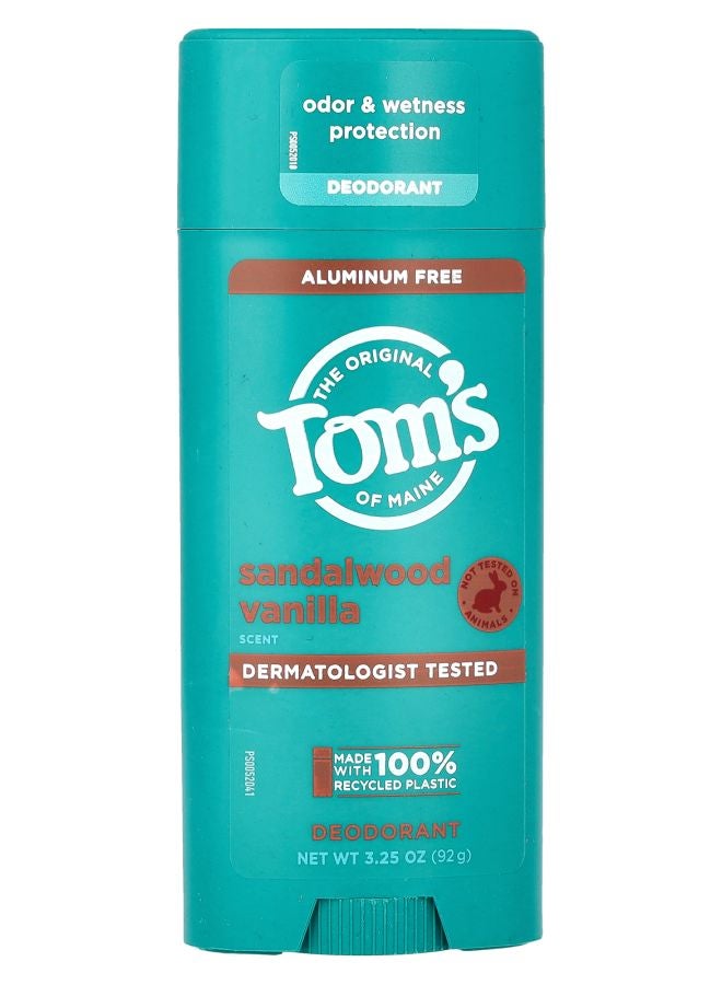 Aluminum Free Deodorant Sandalwood Vanilla 3.25 oz (92 g)