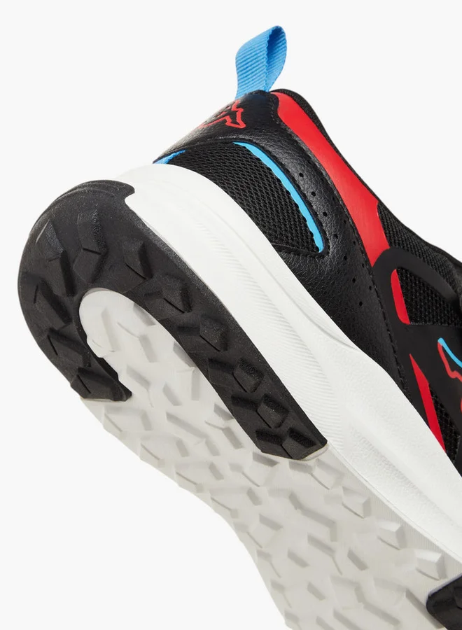 Kappa Boys' Logo Detail Sports Shoes with Hook and Loop Closure