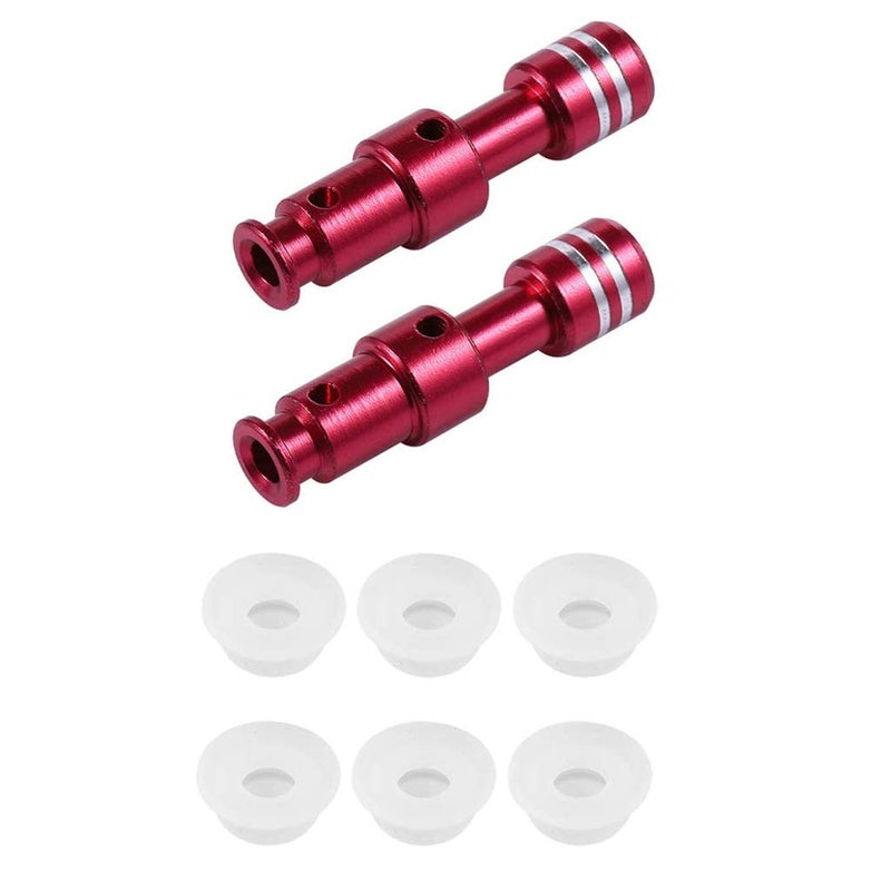 ZYLONE Zylione 2 Pack Float Valve - Replacement Parts with 6 Sealer Gasket - Replacement Float Valve wiht Silicone Caps for Pressure Cooker Duo/Duo Plus/Lux 8 QT,(2 Float Valves 6 Silicone Caps) - Image 1