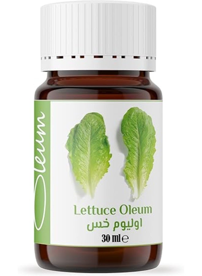 أوليوم زيت خس أوليوم - 30 مل - نقي وطبيعي - مرطب غني بالفيتامينات لتهدئة البشرة وتغذية الشعر. - Image 1