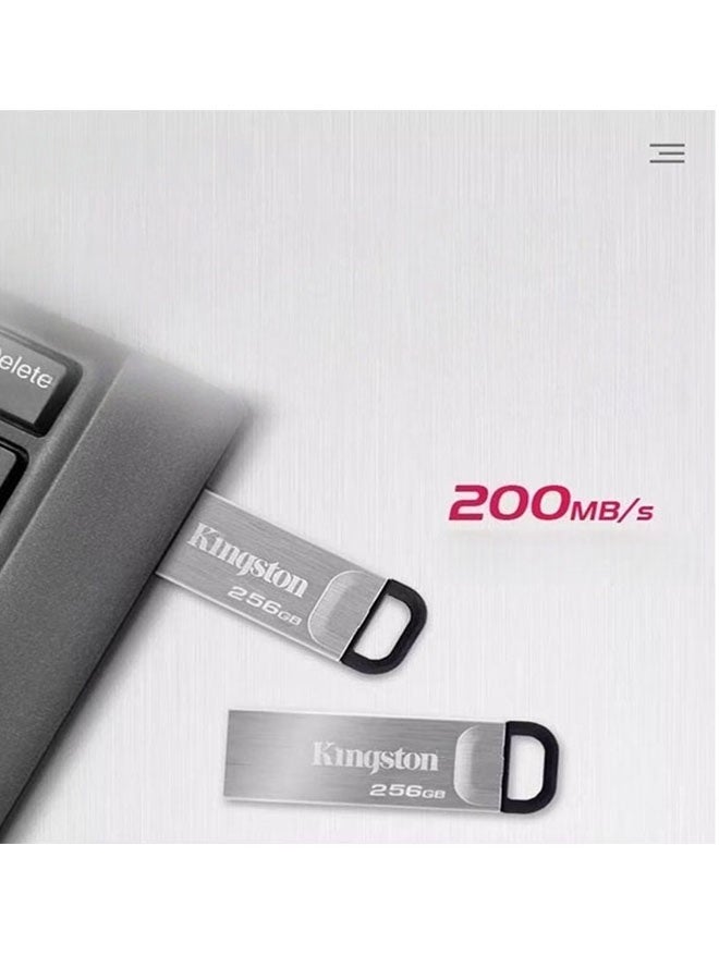 DataTraveler KySOn USB3.2 Metal Drive 256GB High-Speed Edition , Read Speed 200MB/s for In-Car Commercial Use and Portable Storage in Multiple Scenarios - Image 3