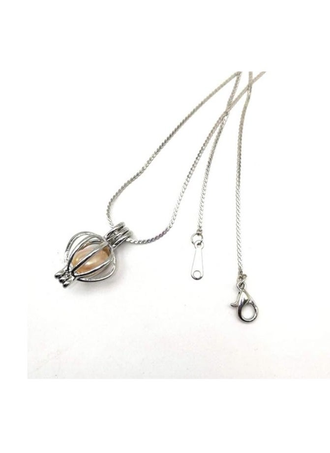 Generic - maya accessories Pearl Kit, Pearl Kit Box Pearl in Oyster, DIY Creative Necklace Jewelry Gift Set, Fashion Creations Kit with Pendant Necklace Durable for Women Girls, bamboo - Image 1
