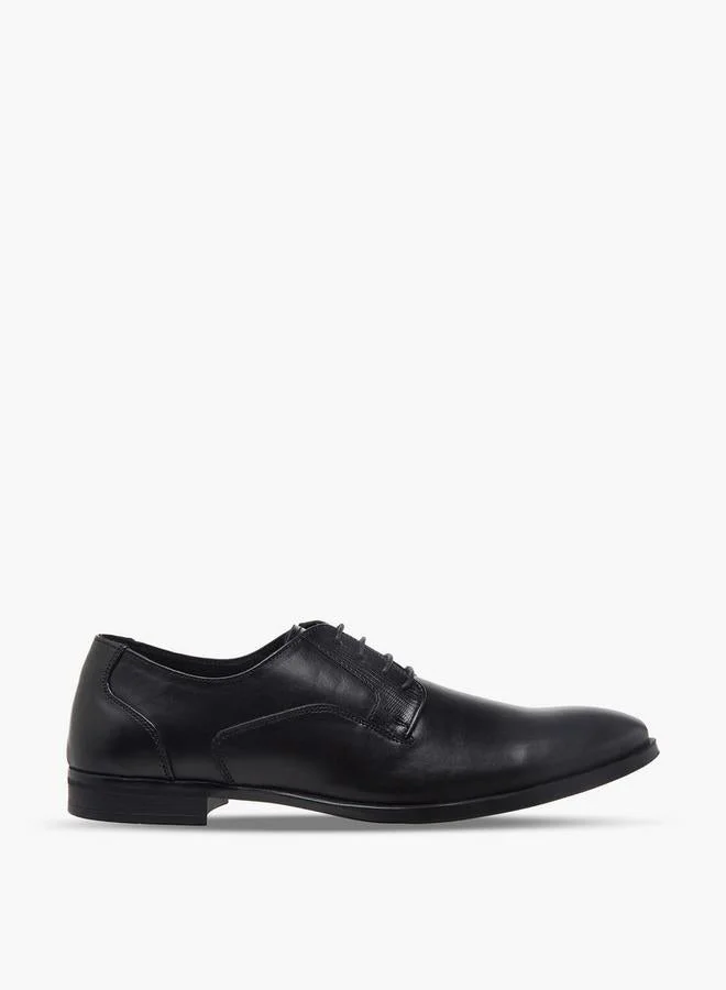 ال بي ال من شو اكسبرس Men Lace-Up Leather Derby Shoes
