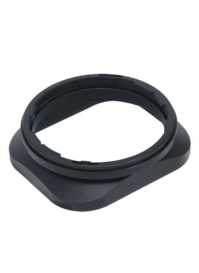 Haoge - LH-X53 Bayonet Square Metal Lens Hood for Fujifilm Fuji Fujinon XF 35mm F1.4 R / XF35mmF1.4 R, XF 18mm F2 R / XF18mmF2 R, XF 60mm F2.4 R Macro / XF60mmF2.4 R Macro Lens - Image 1