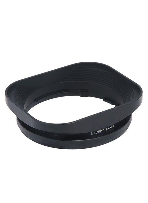 LH-X53 Bayonet Square Metal Lens Hood for Fujifilm Fuji Fujinon XF 35mm F1.4 R / XF35mmF1.4 R, XF 18mm F2 R / XF18mmF2 R, XF 60mm F2.4 R Macro / XF60mmF2.4 R Macro Lens