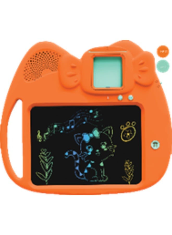 Hapee Capee LCD Writing Board with Flash Cards English/Arabic Language, Battery Operated | Learn the Fruits & Animals | Entertaining Toy | Educational Toy | Early Learning Toy | Helps with Motor Skill Development | Perfect Gift for Toddler - Image 2