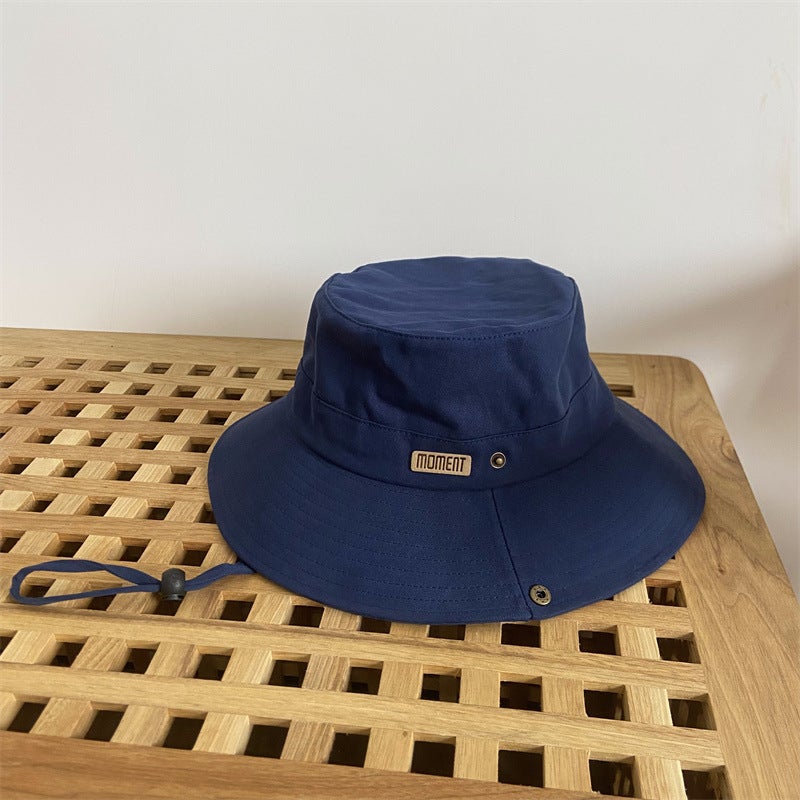 Face Cover Bucket Hat Women Autumn Winter Street Warm Hat Acrylic - Image 1