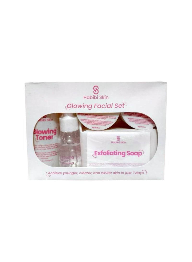 HABIBI Glowing facial set