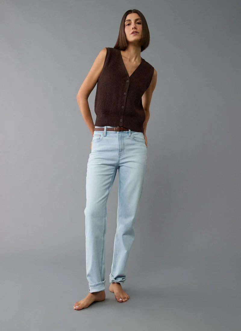 امريكان ايجل AE Button-Up Sweater Vest