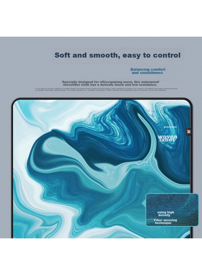 Lesailes Feidunlan Gaming Mouse Pad, Fps Smooth Gaming, Large And Small Sizes Available, Waterproof, Fine Surface, Computer Desk Pad, Atk Kongzhuowei Chidu Red Dye, 2mm Deep Edge, 480x400x5 - Image 4
