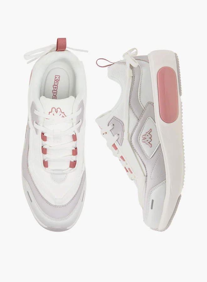 Kappa Women's Panelled Lace-Up Sports Shoes