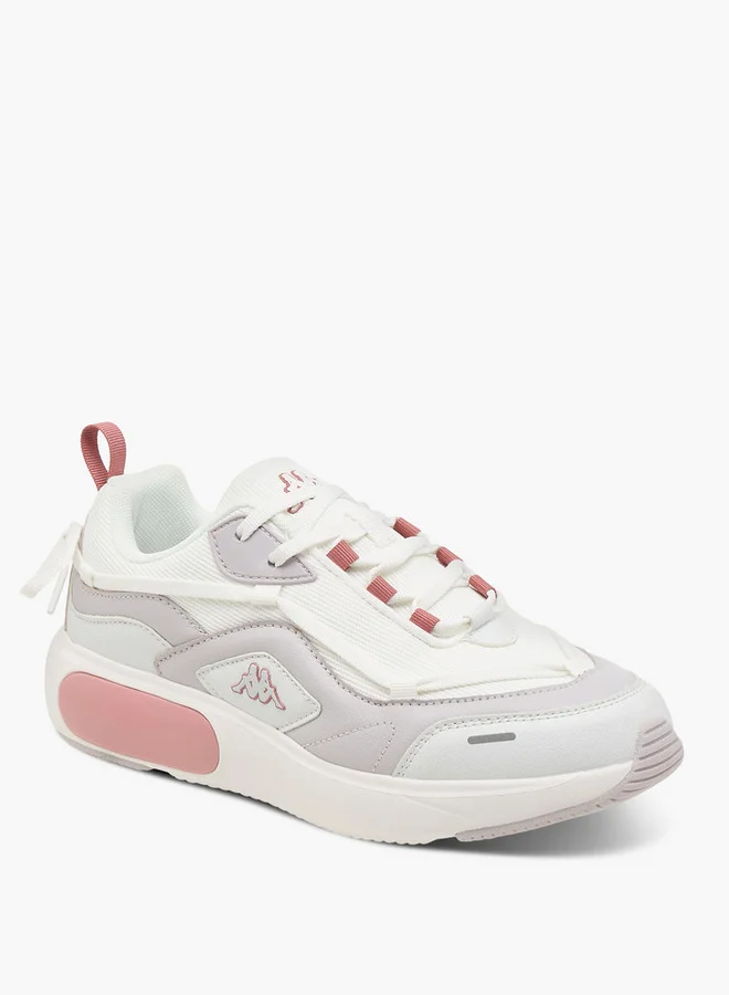 Kappa Women's Panelled Lace-Up Sports Shoes