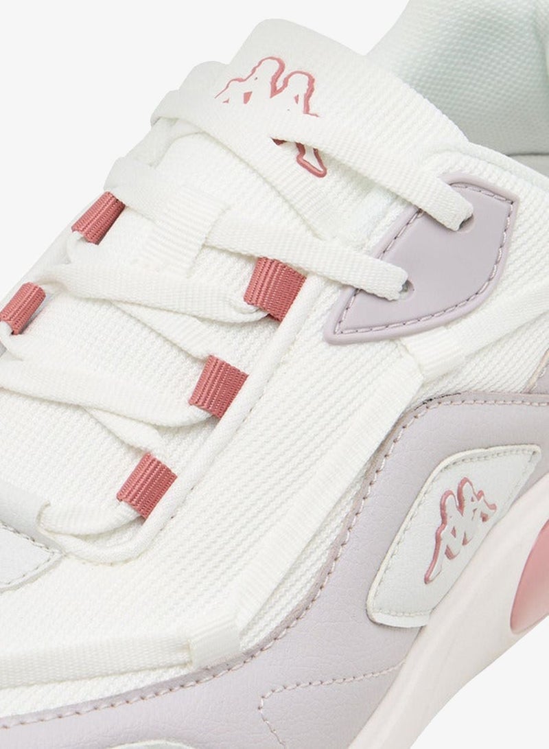 Kappa Women's Panelled Lace-Up Sports Shoes - Image 4