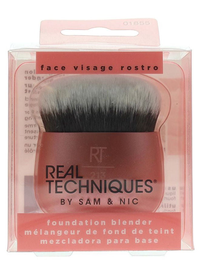 REAL TECHNIQUES Foundation Blender Brush Pink/Black/White - Image 1