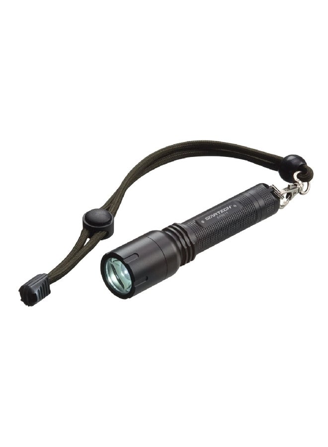 StarTech 800-Lumens 2600mAh Durable Lightweight Non Slip Handle Rechargeable Flashlight Black LX-FA1G08A
