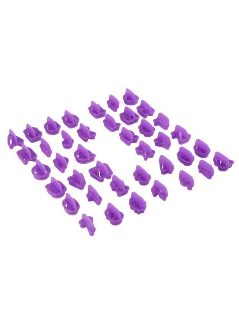 Syga SYGA 40 Pcs Alphanumeric Plastic Cookies Mold Cake Molds Fondant Cake Biscuit Baking Mould Cookie Cutters  - Image 2