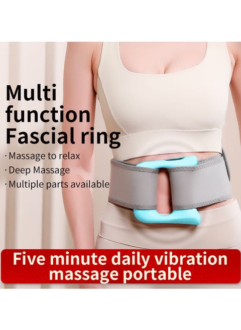Portable Massage Ring, Bundled Vibration Modes to Relieve Muscle Soreness, Quiet Electric Sport Massager, Muscle Massage and Relaxation