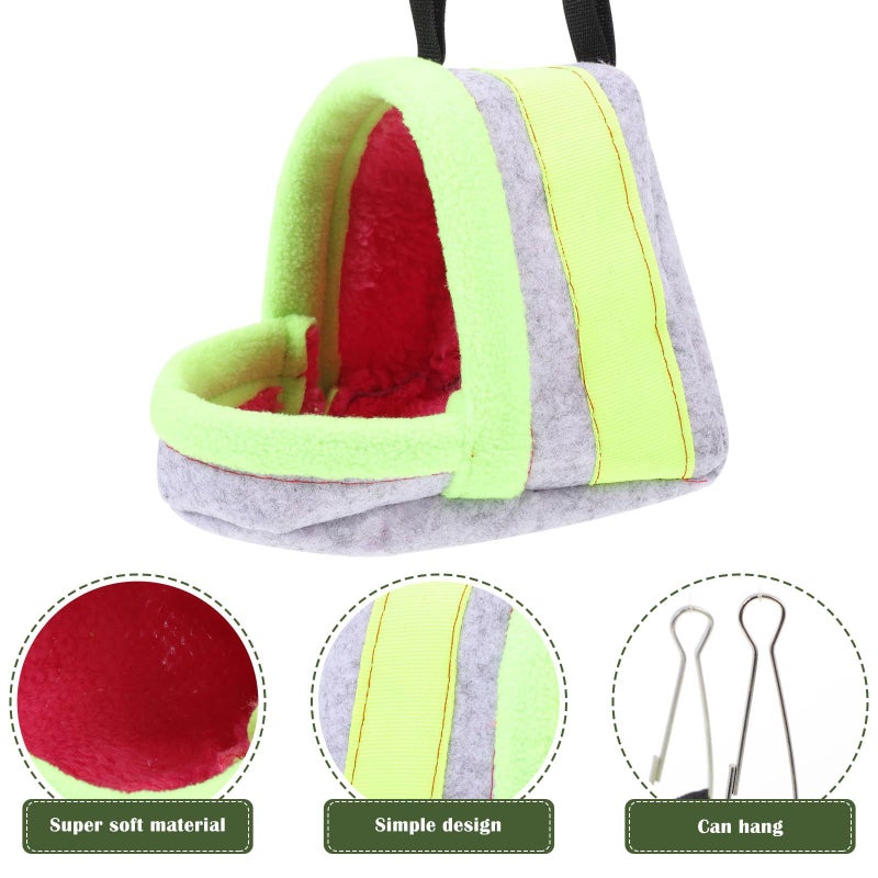 Small Cotton Warm Hamster Nest Bed Cozy Sleeping Hut for Hedgehog Small Animals - Image 4