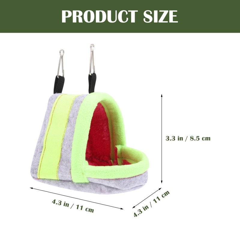 Small Cotton Warm Hamster Nest Bed Cozy Sleeping Hut for Hedgehog Small Animals - Image 3
