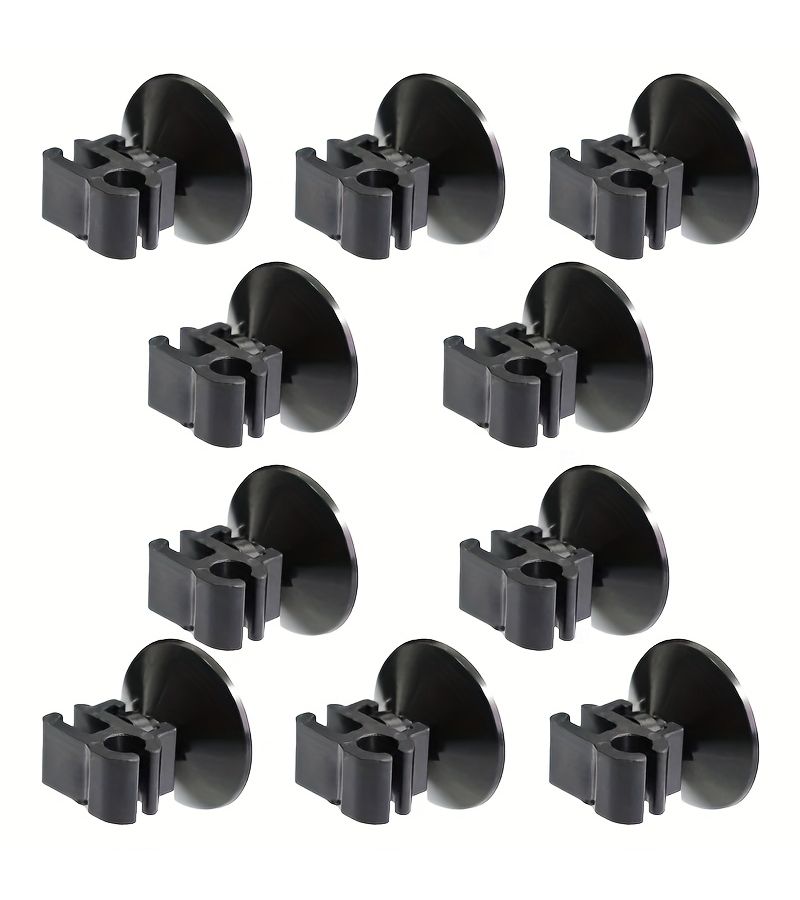10pcs Aquarium Suction Cup Clips For Fish Tank Tube Hose Power Cord Holder - Image 3