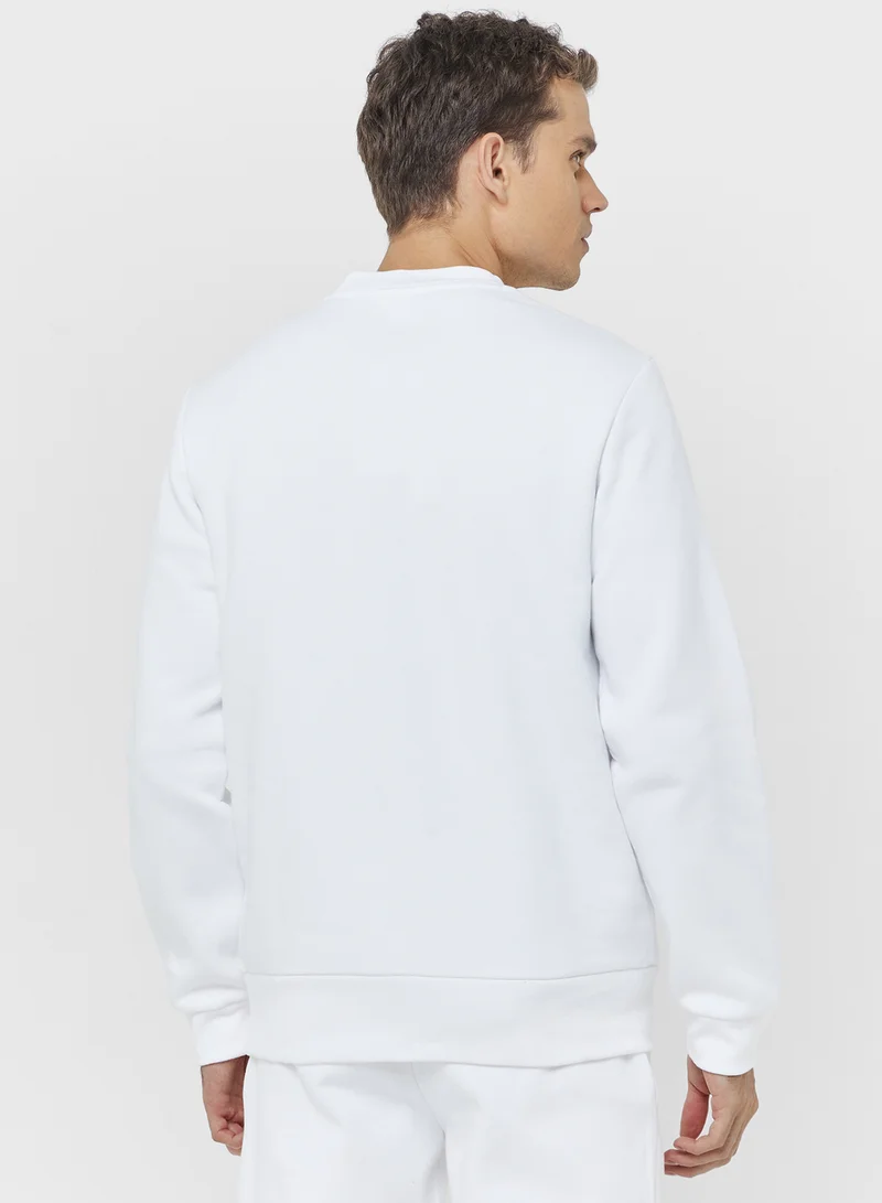 لاكوست Brushed Fleece Sweatshirt