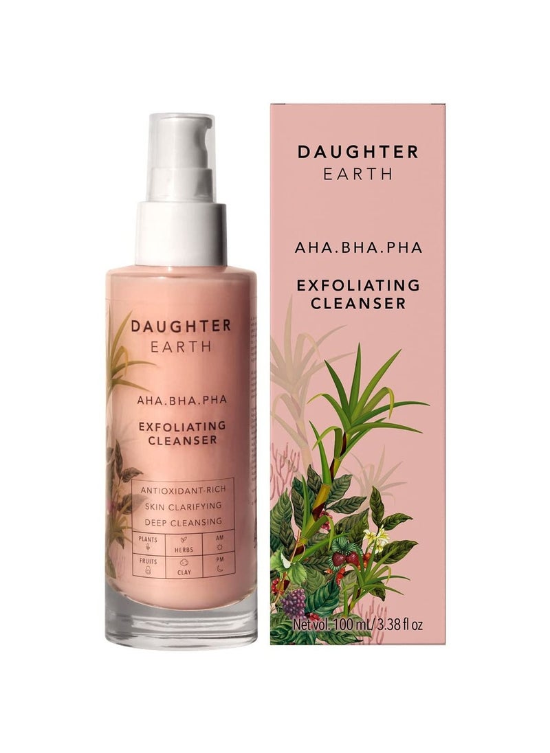 DAUGHTER EARTH Exfoliating Cleanser Daily Face Wash 100 Ml  - Image 1