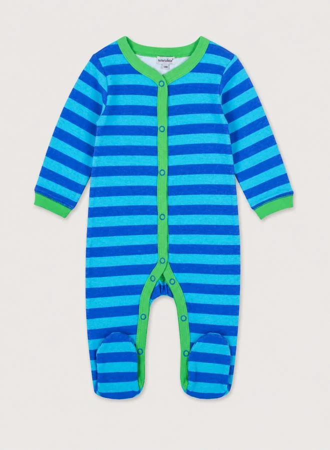 Mothers Choice Baby 2 Pack Cotton Footed Long Sleeves Sleepsuit