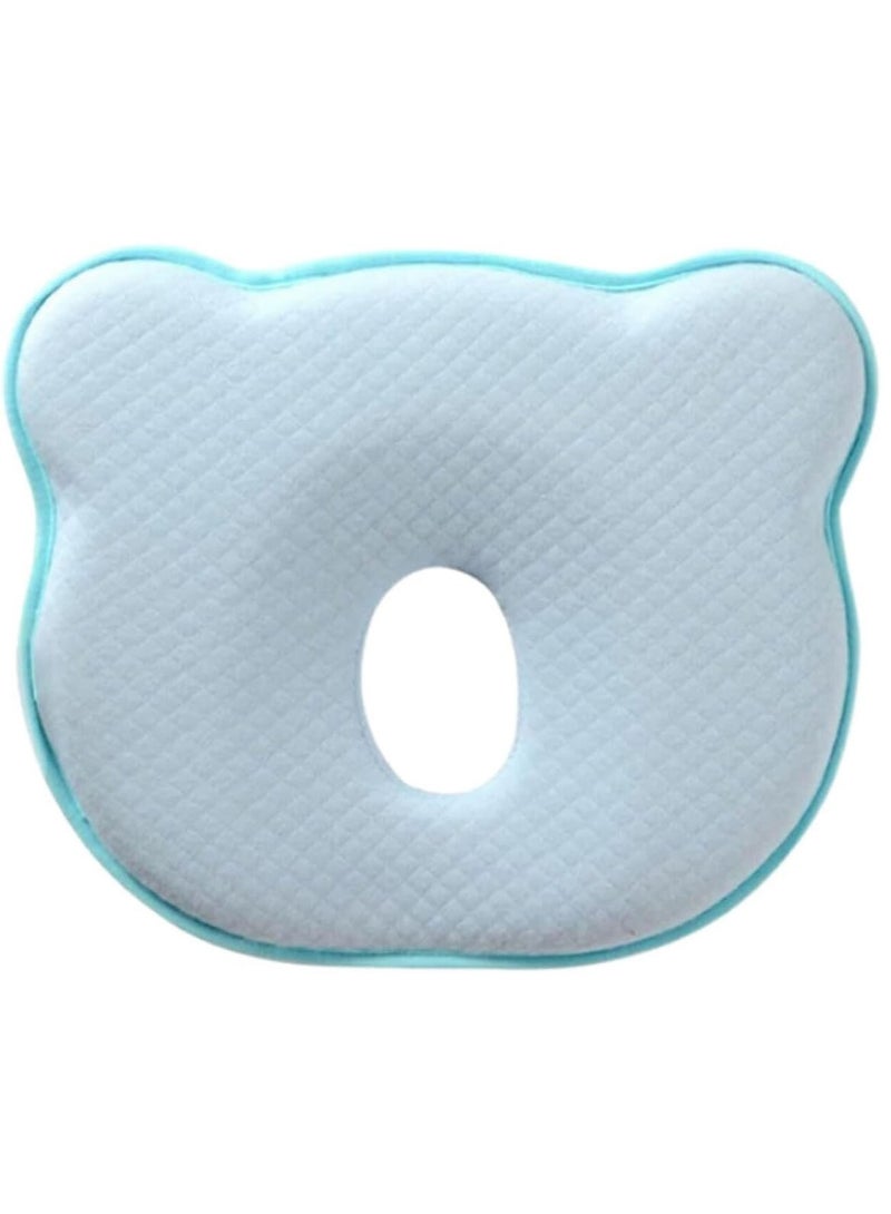 MarlaMall Baby Pillow, Baby Shaping Pillow, Baby Memory Foam Pillow, Soft and Breathable Newborn Pillow, Washable Baby Pillow Neck Support, Prevent Flat Head Baby Head Shaping Pillow Great for 0-12 Months Infant - Image 1