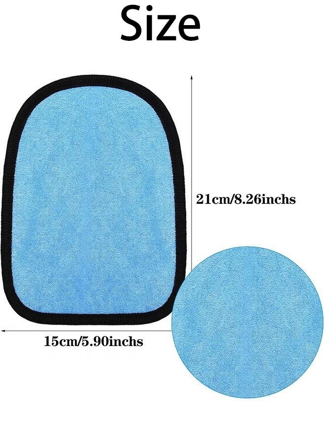 KANGLI 2 Pcs Sand Removal Mitt, Portable Beach Sand Cleaner Bag, Travel Mitt for Ocean Beach (Blue\Pink) - Image 5