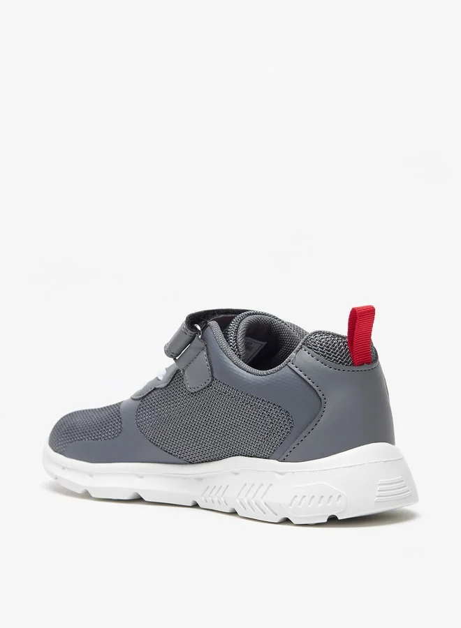 Oaklan by Shoexpress Boy's Textured Sports Shoes With Hook And Loop Closure