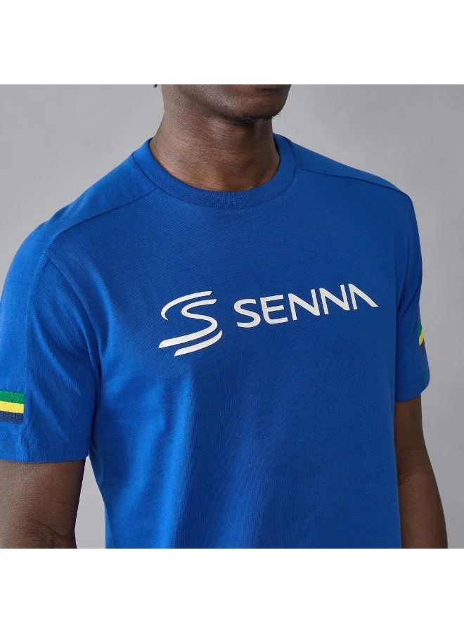 Ayrton Senna  AS FW MENS STRIPE TEE for Men | Best Price UAE