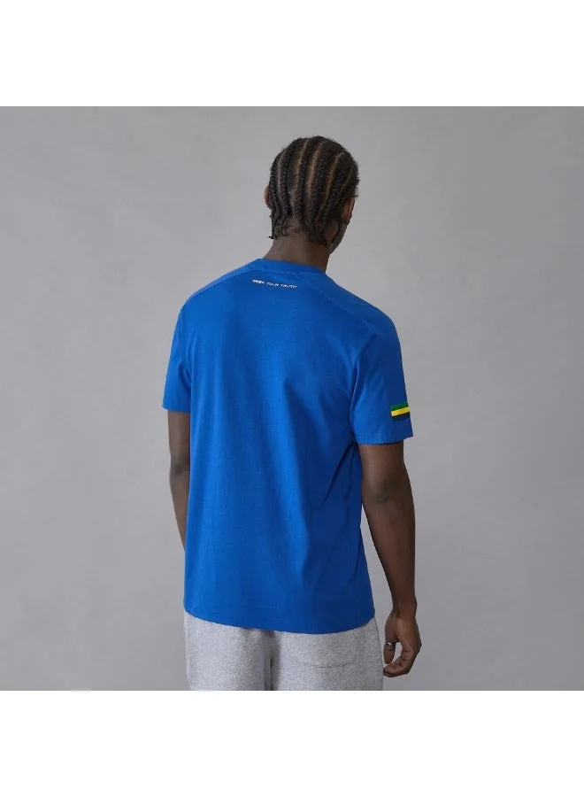 Ayrton Senna  AS FW MENS STRIPE TEE for Men | Best Price UAE