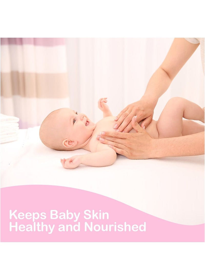 كول اند كول زيت الأطفال كول آند كول - 500 مل - خالي من البارابين، غني بفيتامين E وزيت بذور العنب لترطيب لطيف - Image 2