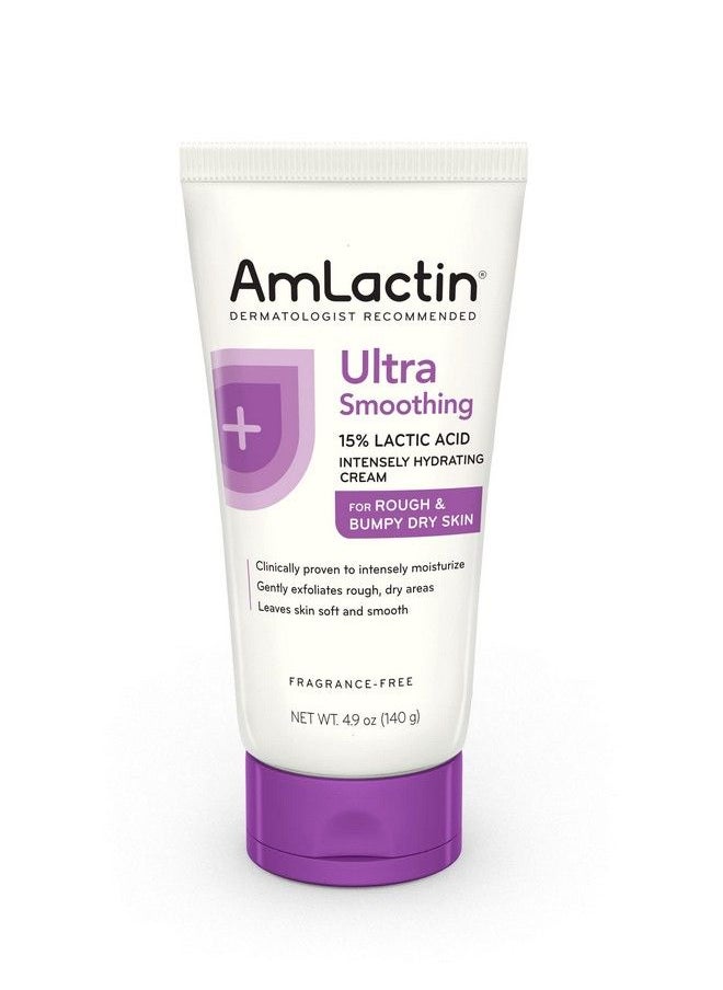 AmLactin - Ultra Smoothing Intensely Hydrating Cream Moisturizing Cream And Hand Moisturizer For Dry Skin  4.9 Oz Tube Packaging May Vary - Image 1